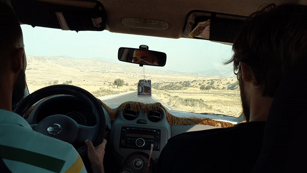 The taxi ride to Lalish