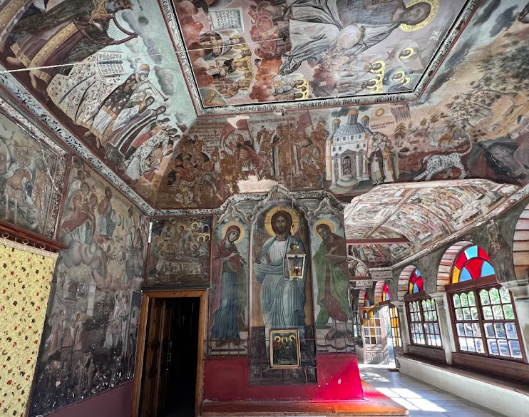 Monastery interior